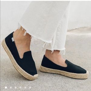 Soludos canvas platform espadrille